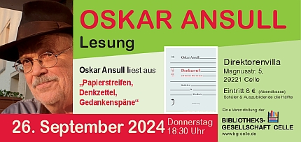 Celle Lesung Ansull 2024